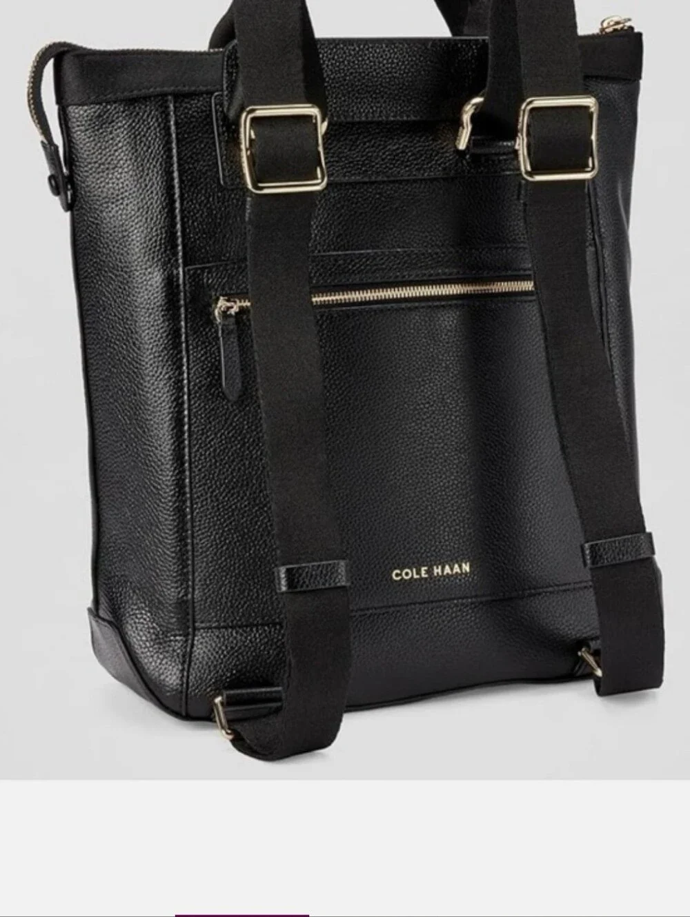 Cole Haan Women's Grand Ambition Convertible Backpack - NEW(no tags)