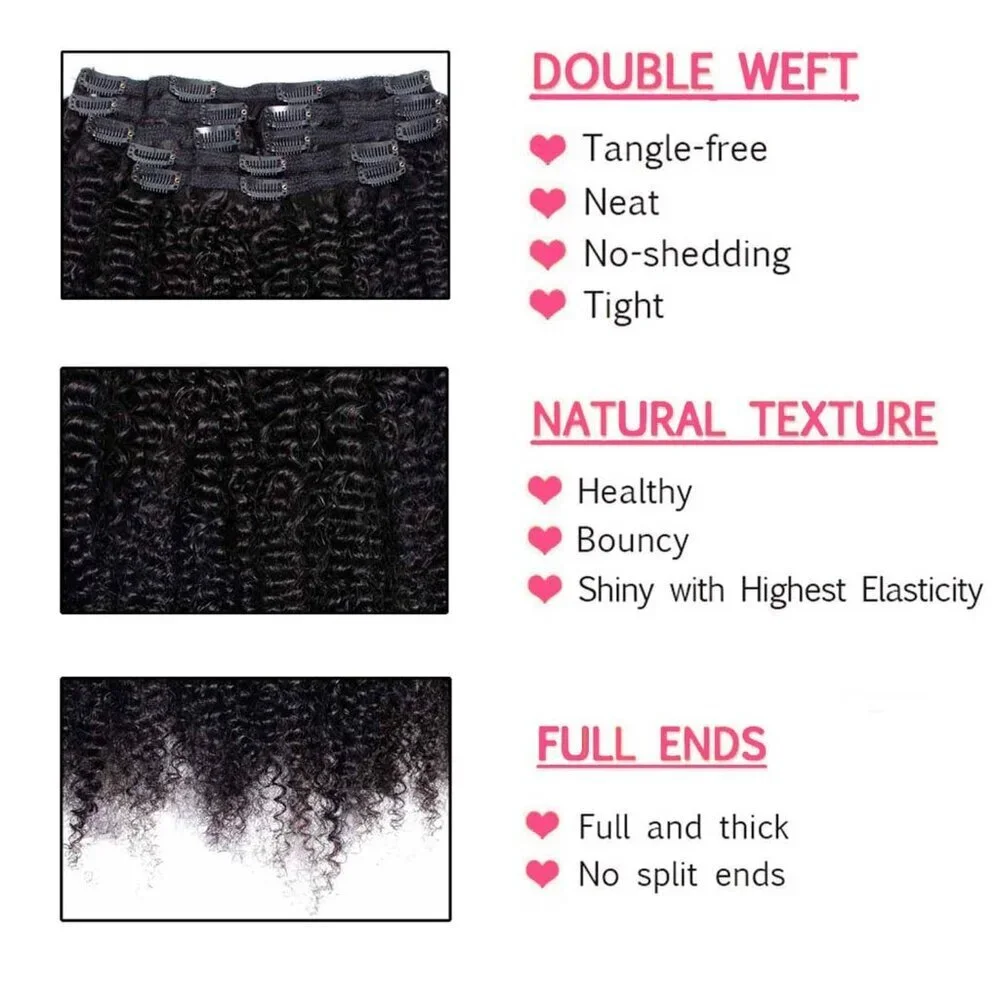 N/A kinky curly