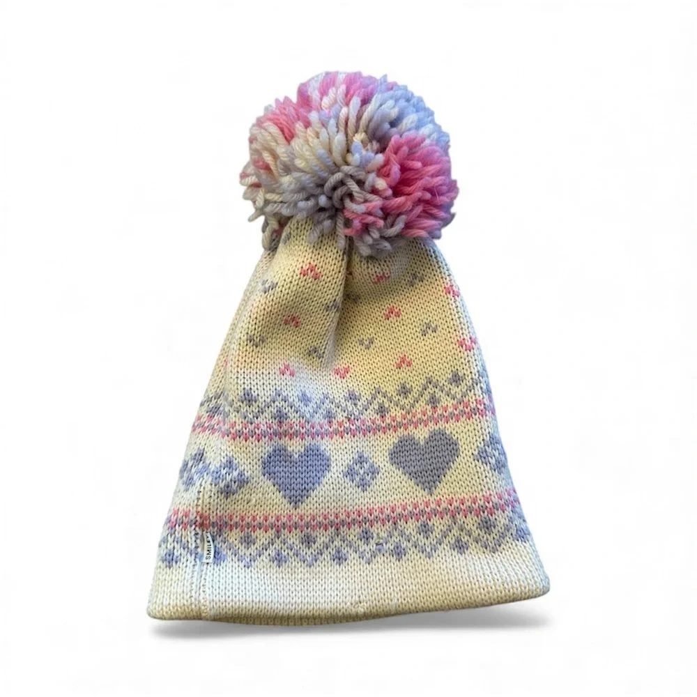 Smiley vintage wool