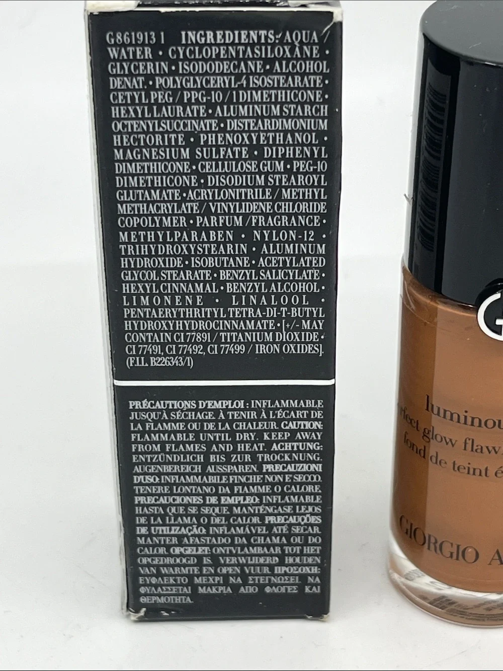Giorgio Armani lightweight luminous