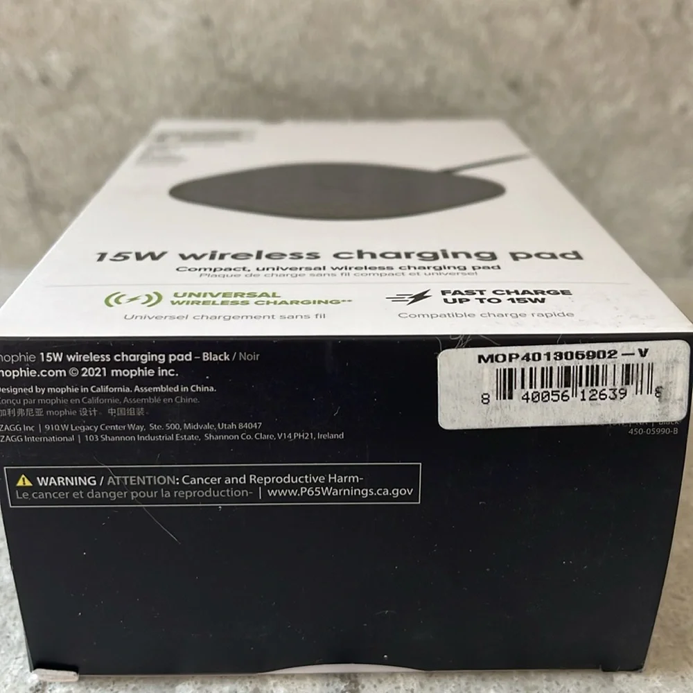 mophie pad rubberized through