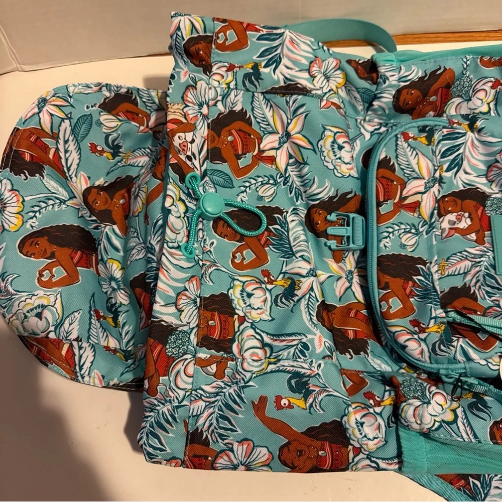 Vera Bradley Disney Moana Tropical Campus Daytripper Backpack NWT!