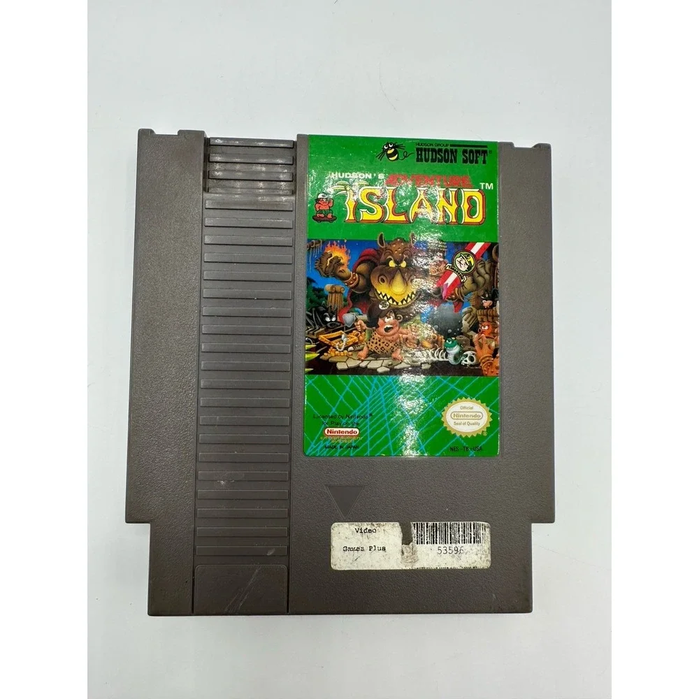 Hudsons Adventure Island NES Nintendo Tested Working Authentic Cartridge