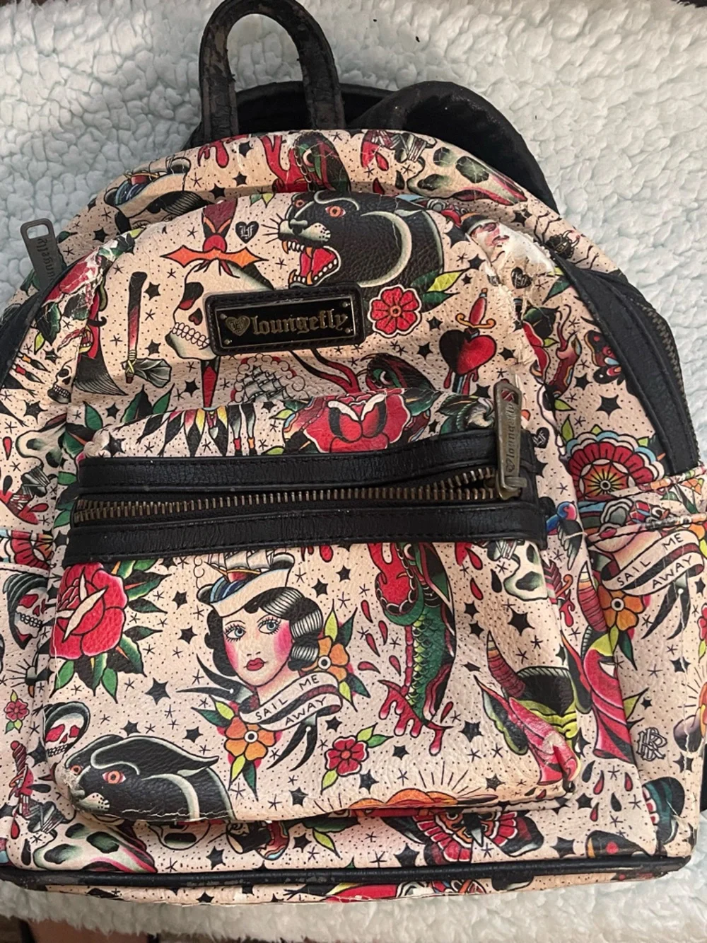 Loungefly girl mini snakes
