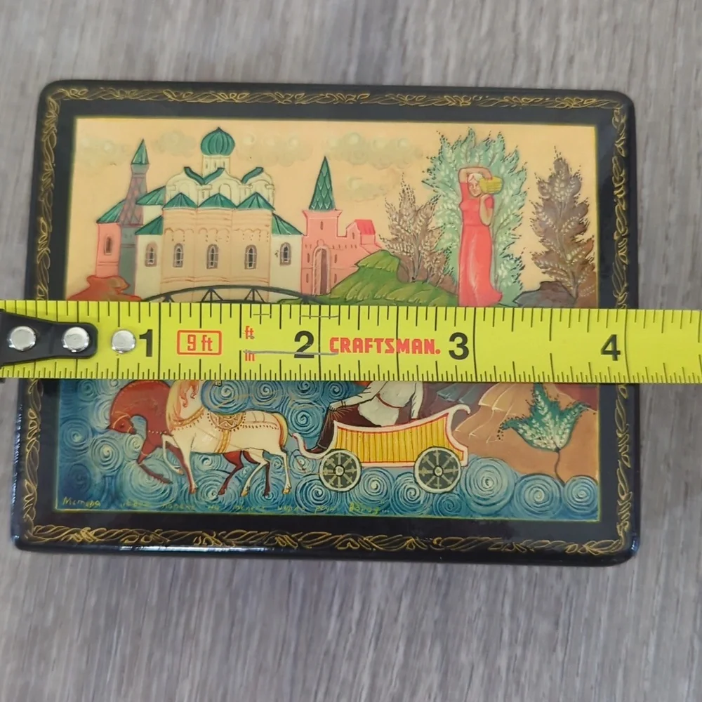 Vintage russian lacquer