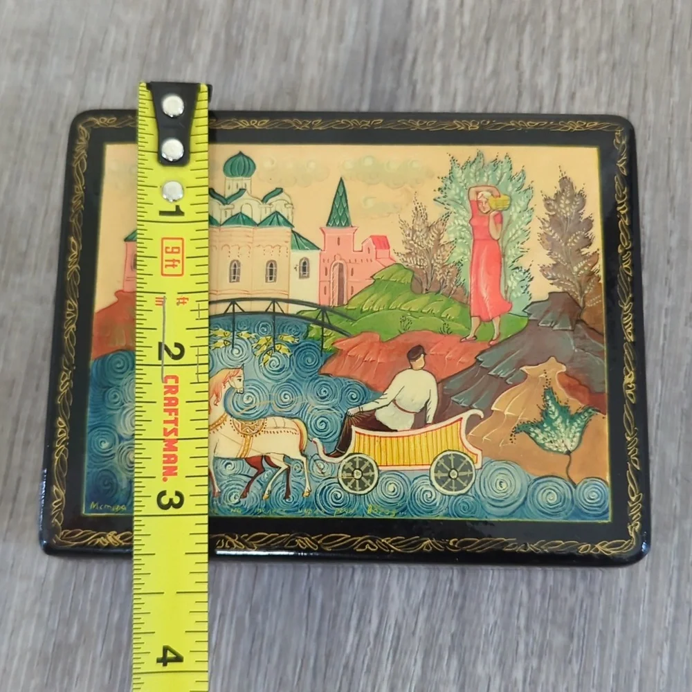 Vintage russian lacquer