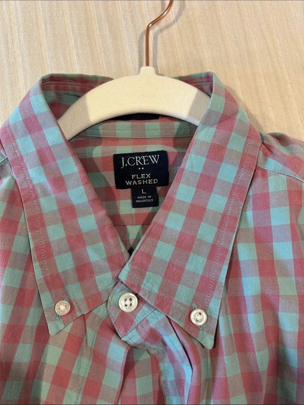 J. Crew classic gingham