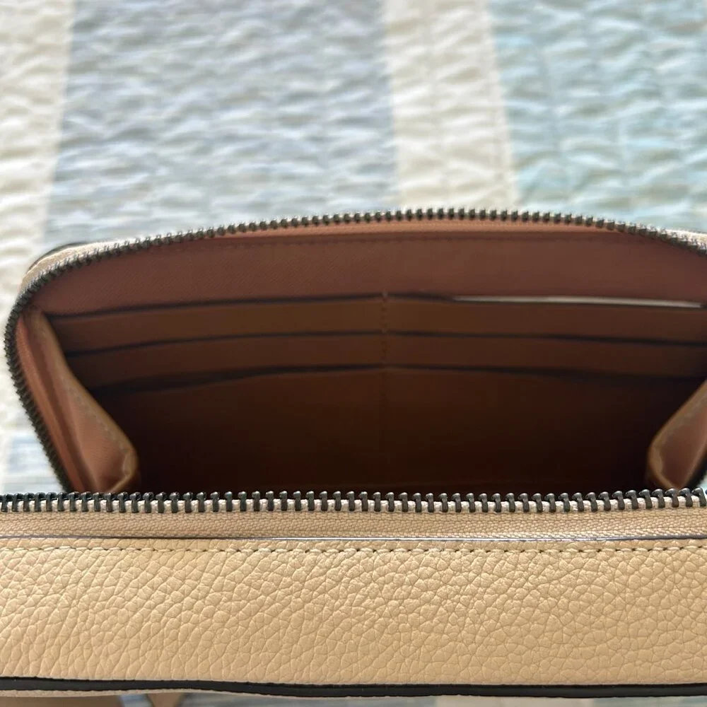 Coach pebbled leather