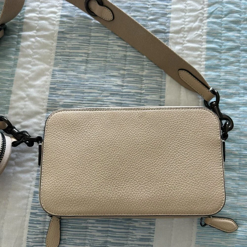 Coach pebbled leather