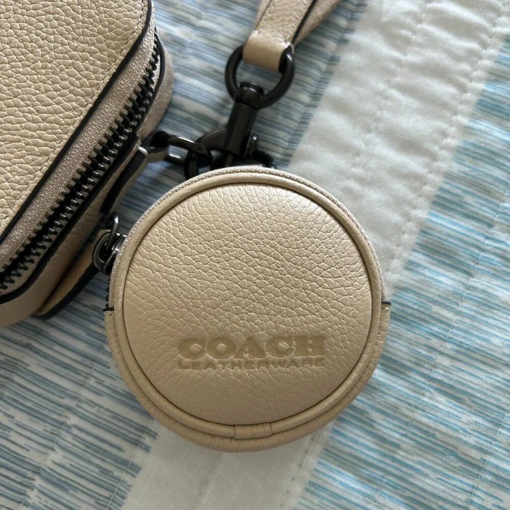 Coach pebbled leather