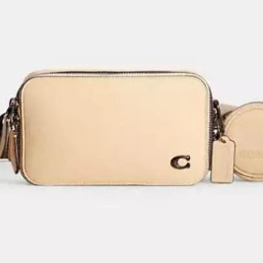 Coach pebbled leather
