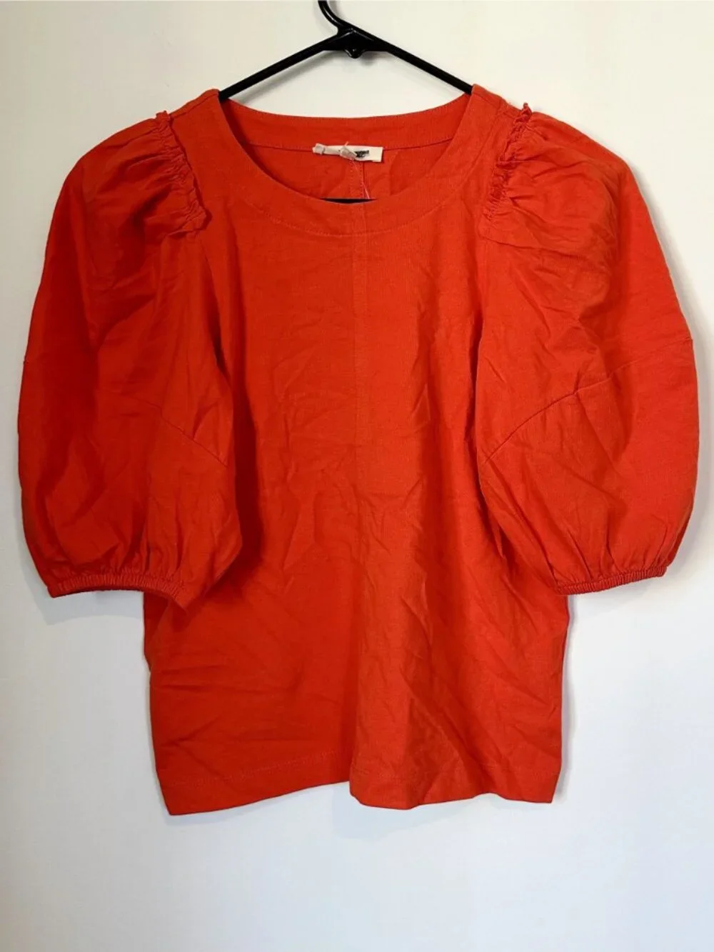 Madewell red puff