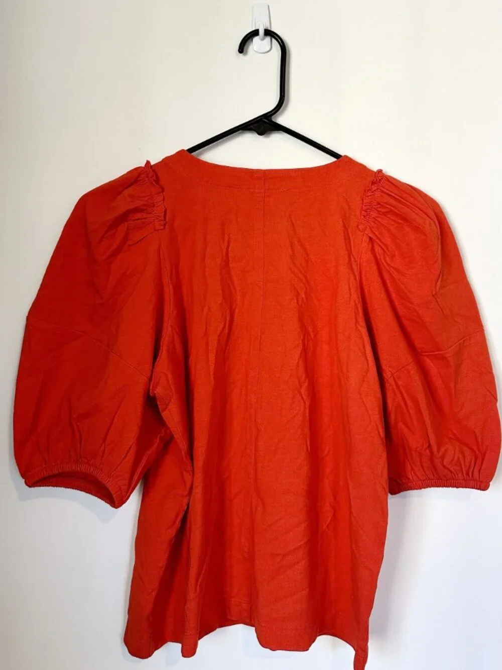 Madewell red puff