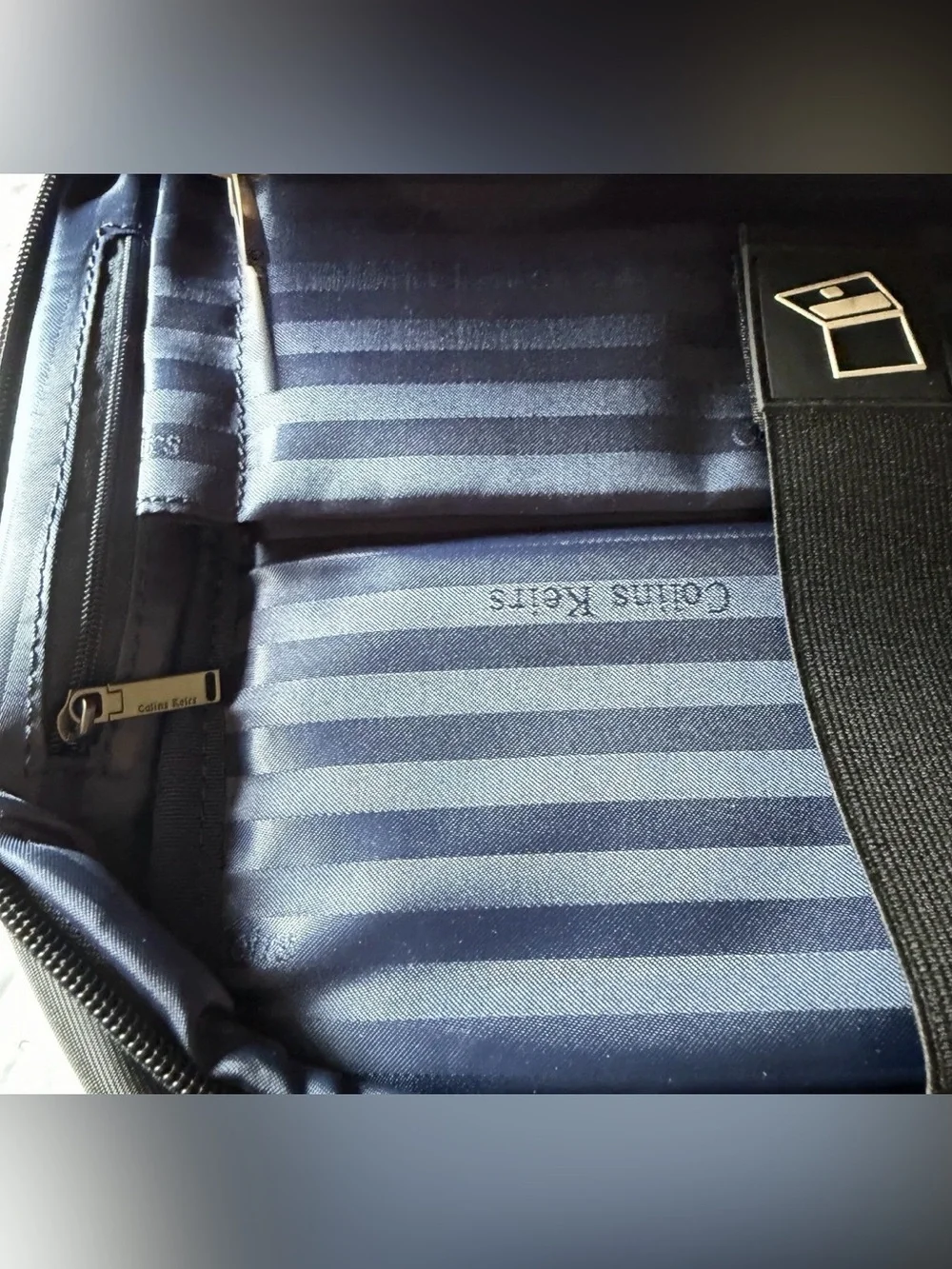 NWT Colins‎ Keirs Minimalist Laptop Backpack Black For Travel, School, Work.