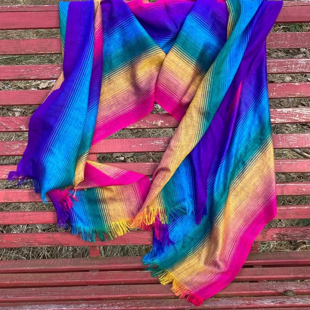 Anthropologie handmade scarf