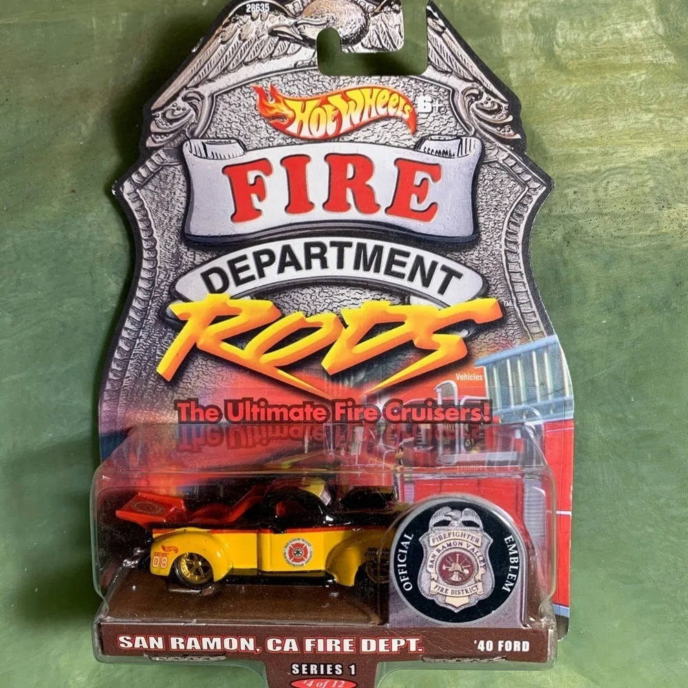 Hot Wheels fire vehicle