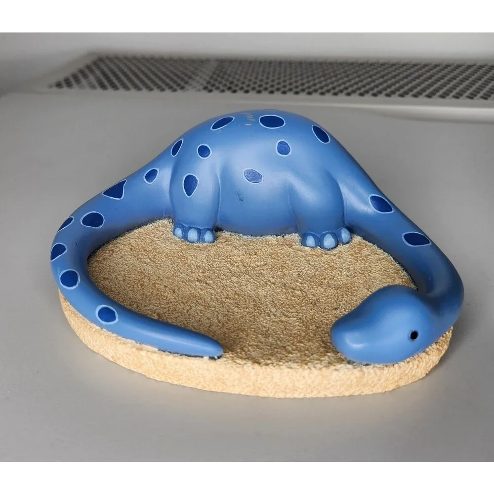 2007 Dino Walk Stegosaurus & Brontosaurus Bathroom Kids Soap Dish & Dispenser