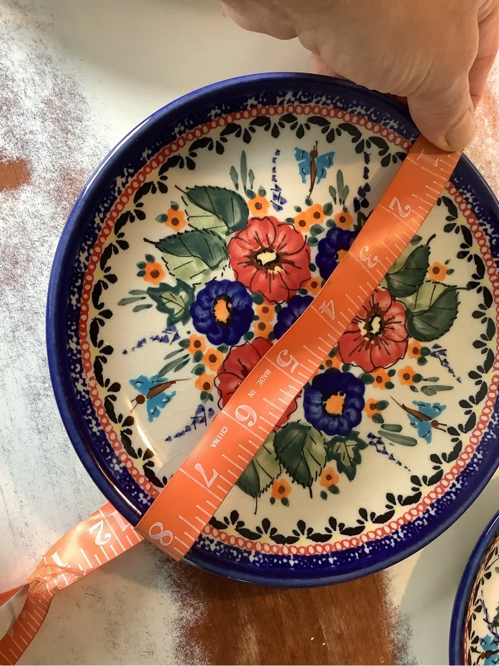 Polish Pottery set three