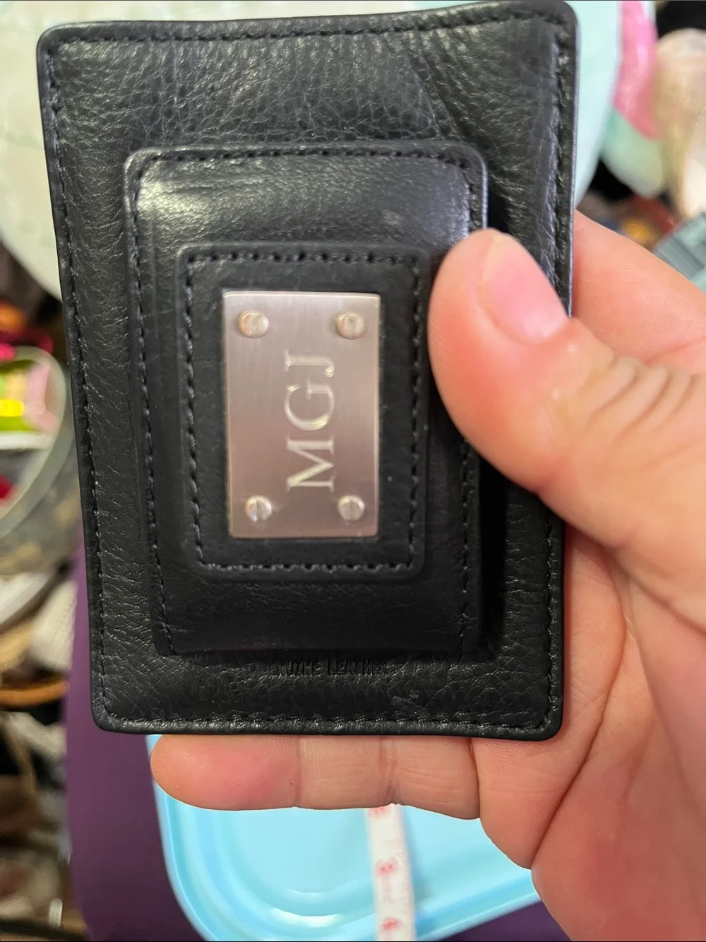 Things Remembered brown leather