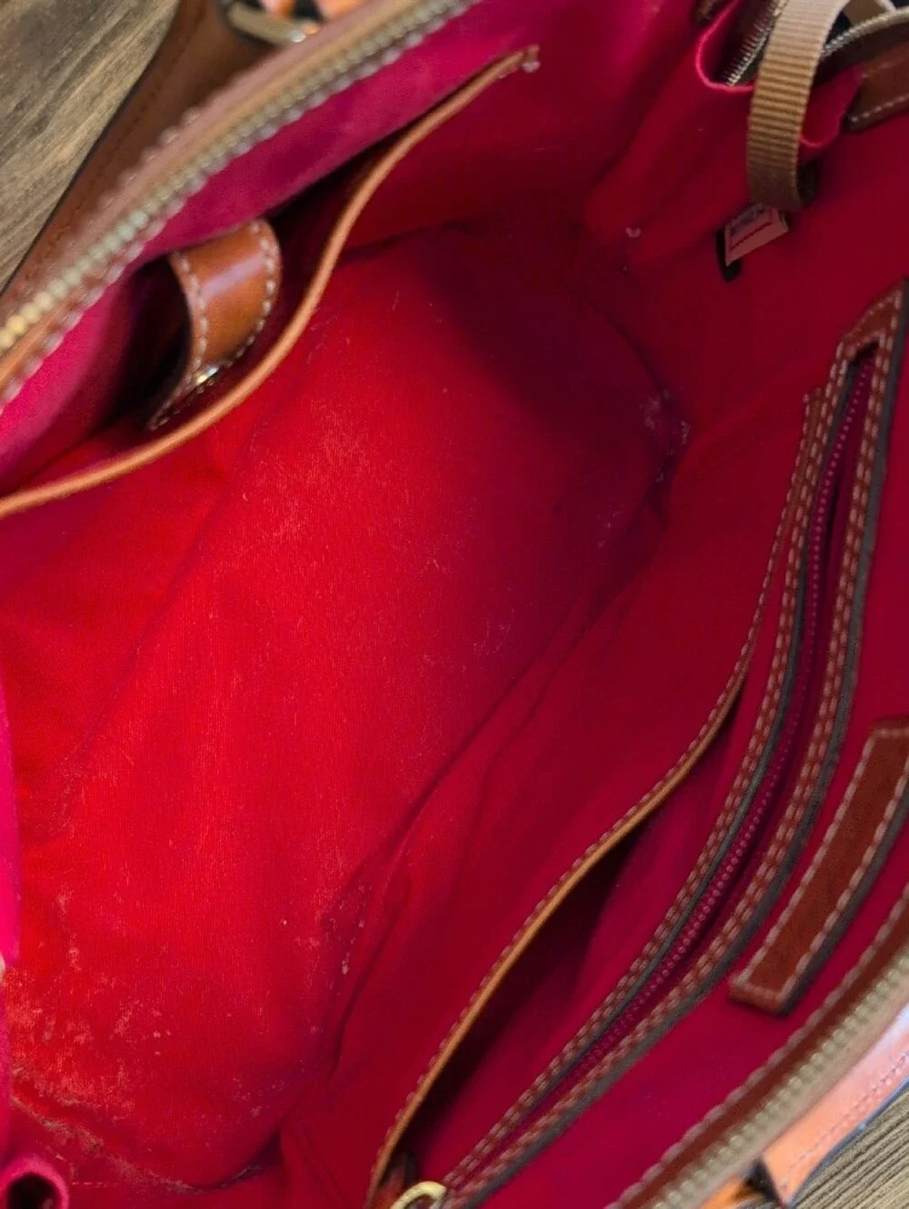 Dooney & Bourke structured dome