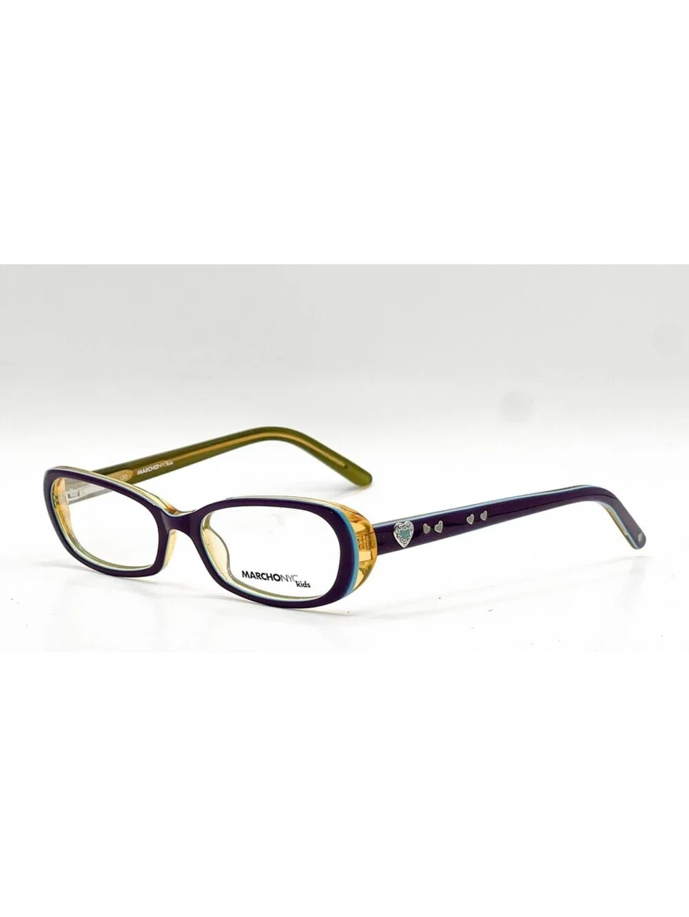 Marchon Nyc Kids Bella 505 Purple Authentic Eyeglasses 46-15-130