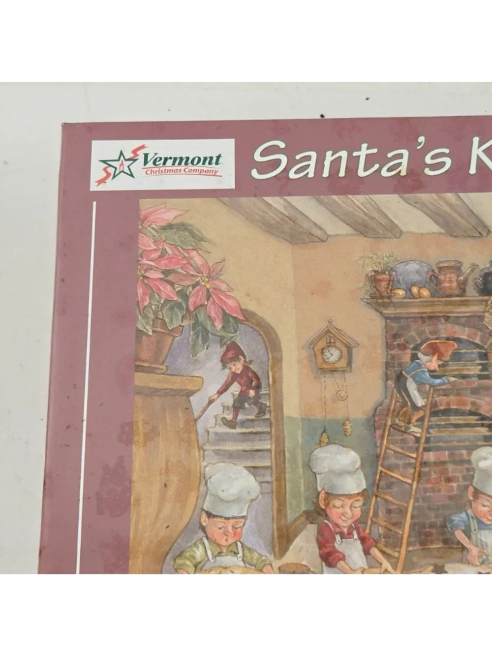 Vermont Christmas Company santa kitchen