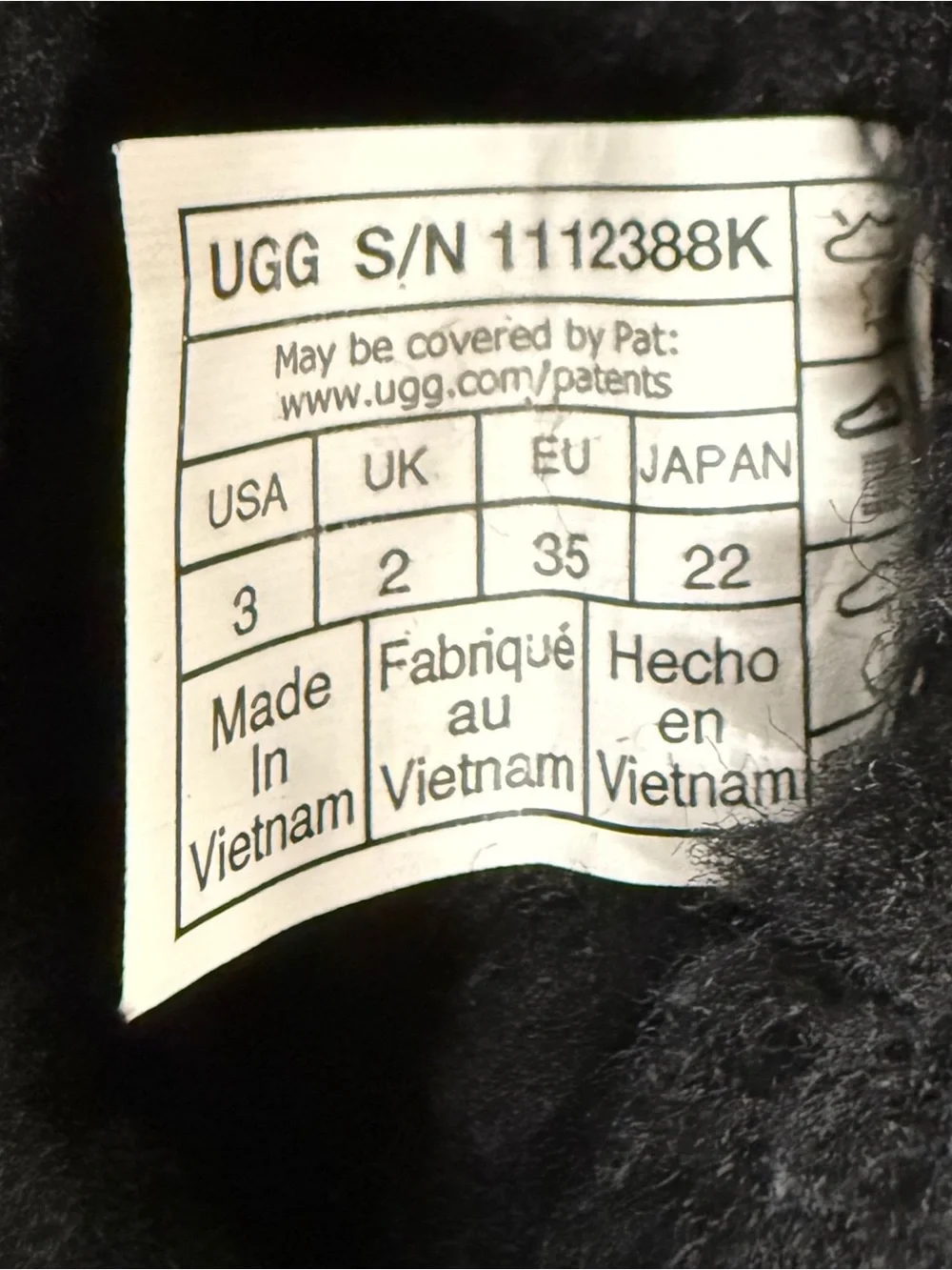 UGG soft plush