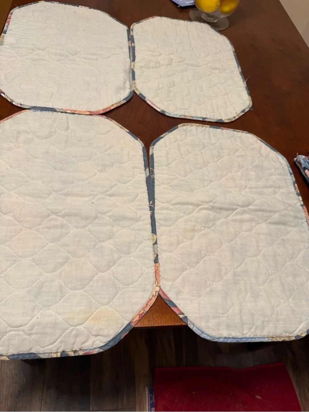 N/A set quilted