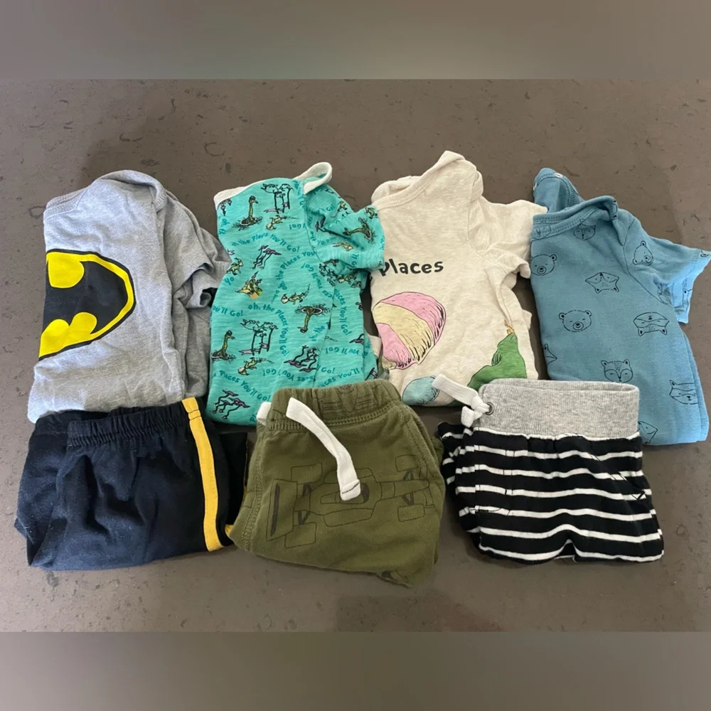 Carters size black grey