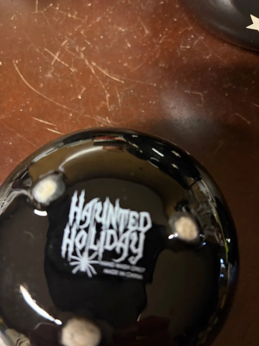 haunted holiday festive black