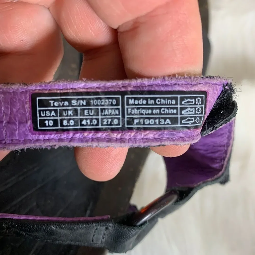 Teva heel height
