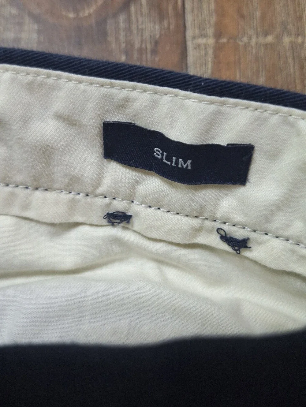 J. Crew Slim Fit Tech Pant Men's‎ 28X29(28x30 Tag)Flex Navy Blue Tapered Leg