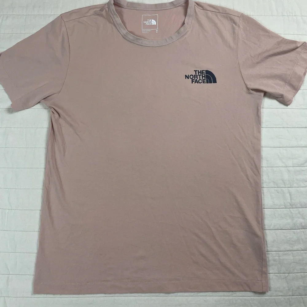 The North Face men pink