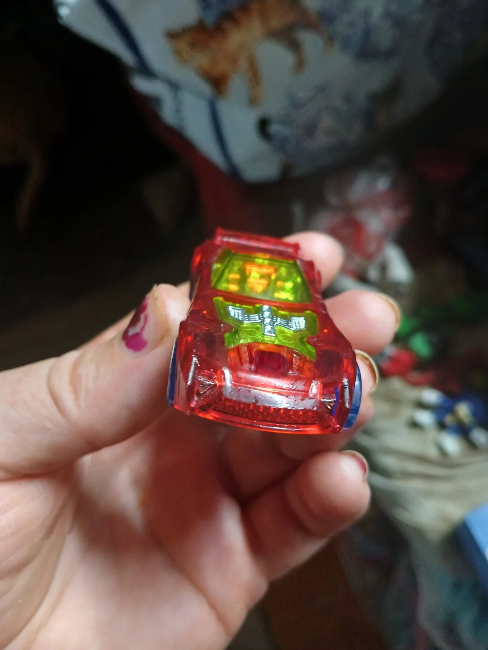 Hot Wheels vibrant red
