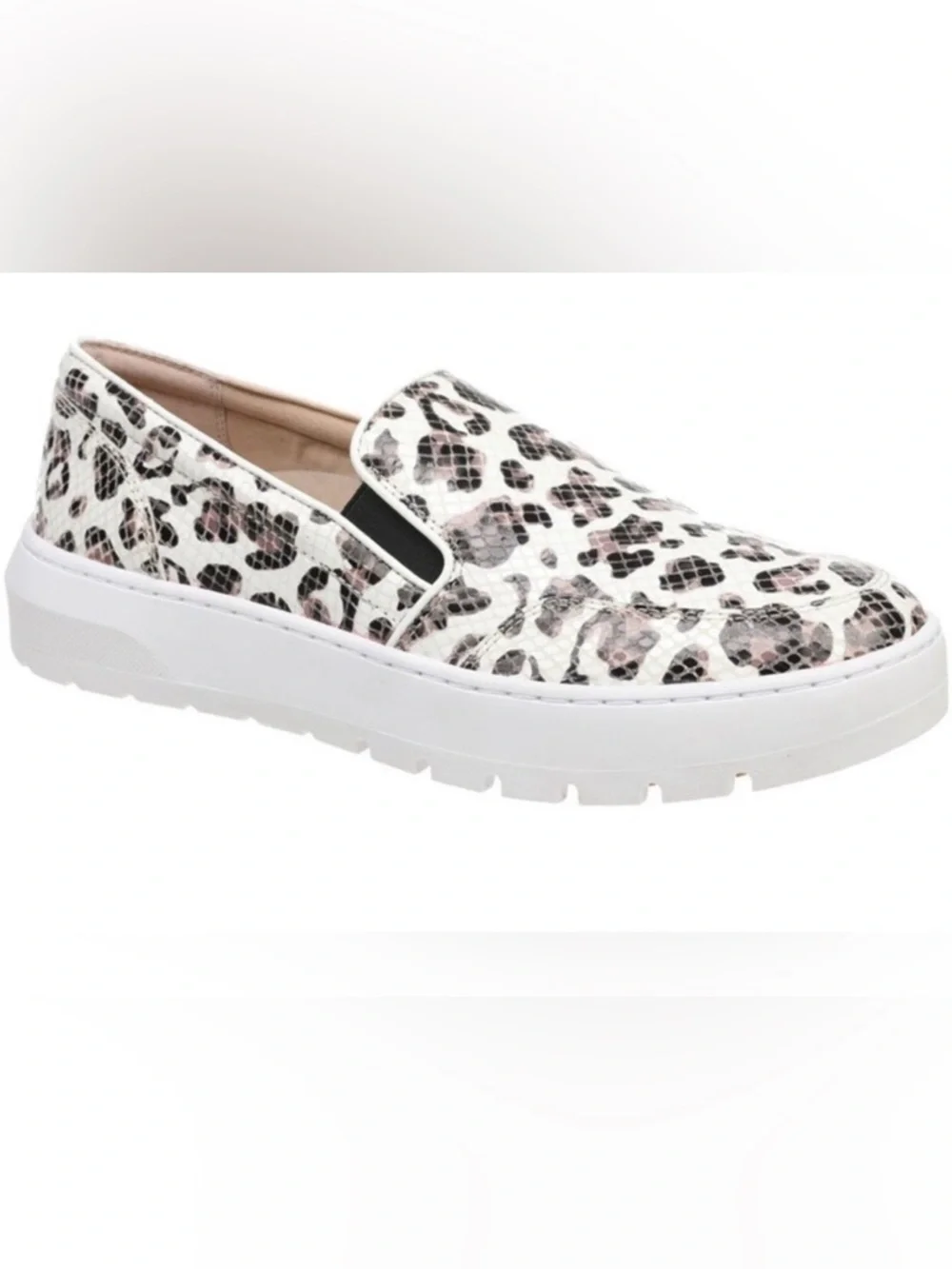 Vionic Abyss Dinora‎ Leopard Snake Slip on Shoe