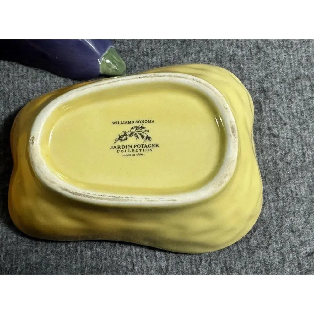 Williams Sonoma Jardin Potager Veggie Bowls - Pumpkin/Pepper/Eggplant - Set of 3