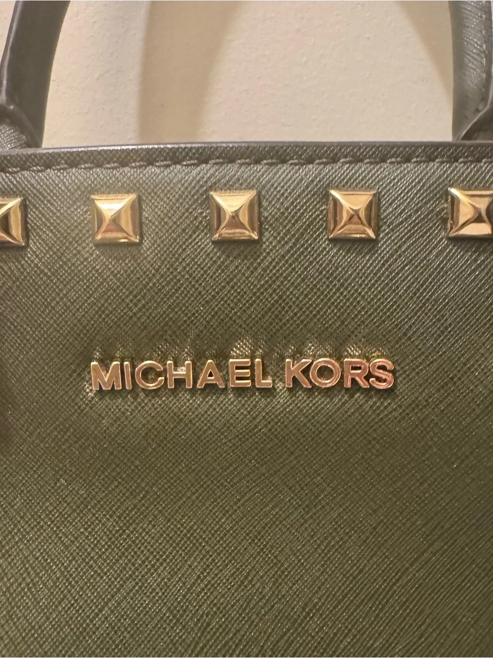 Michael Kors structured saffiano