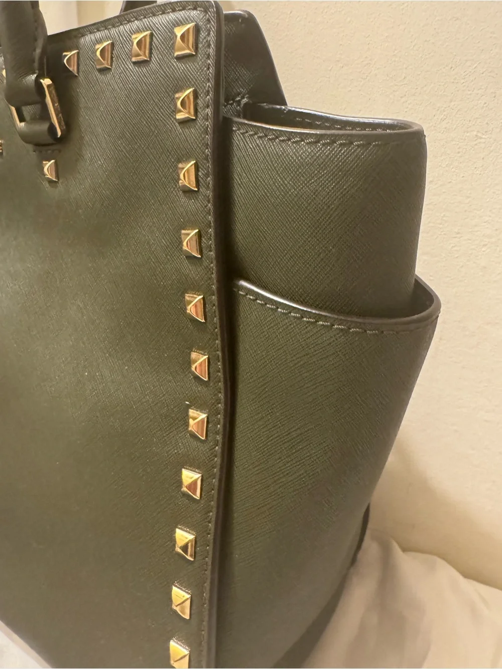 Michael Kors structured saffiano