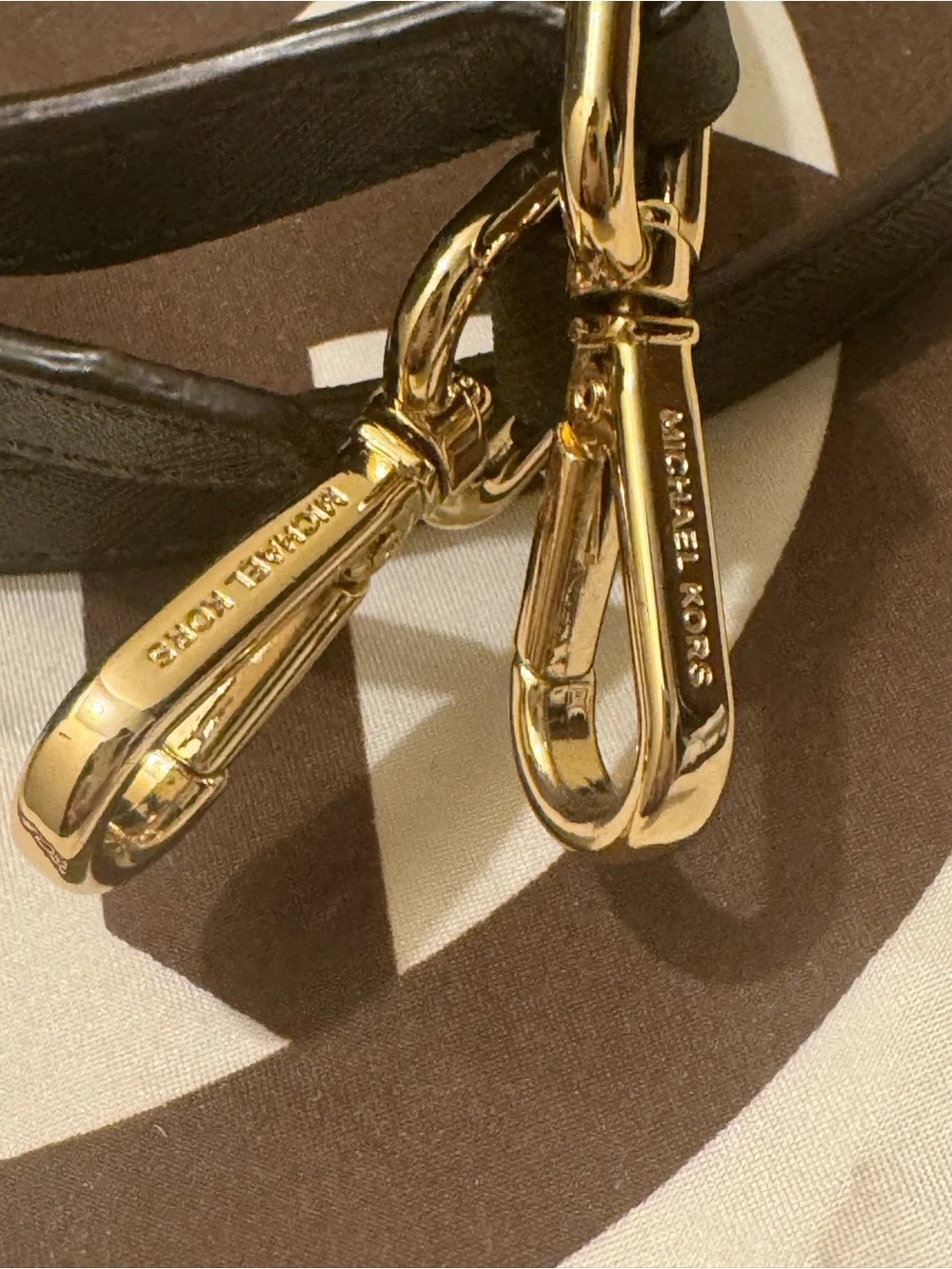 Michael Kors structured saffiano