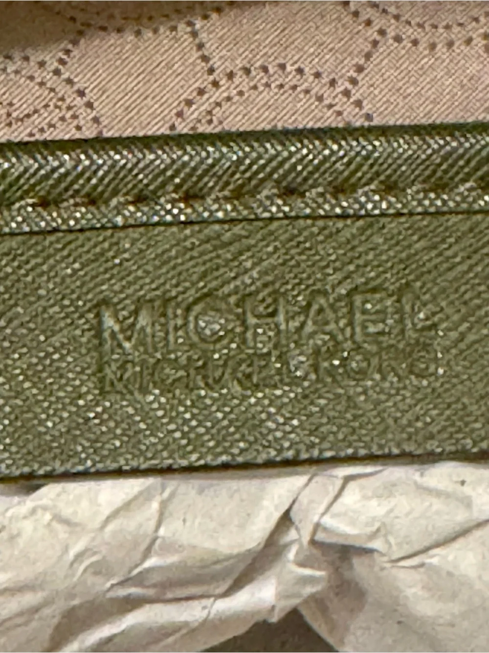 Michael Kors structured saffiano