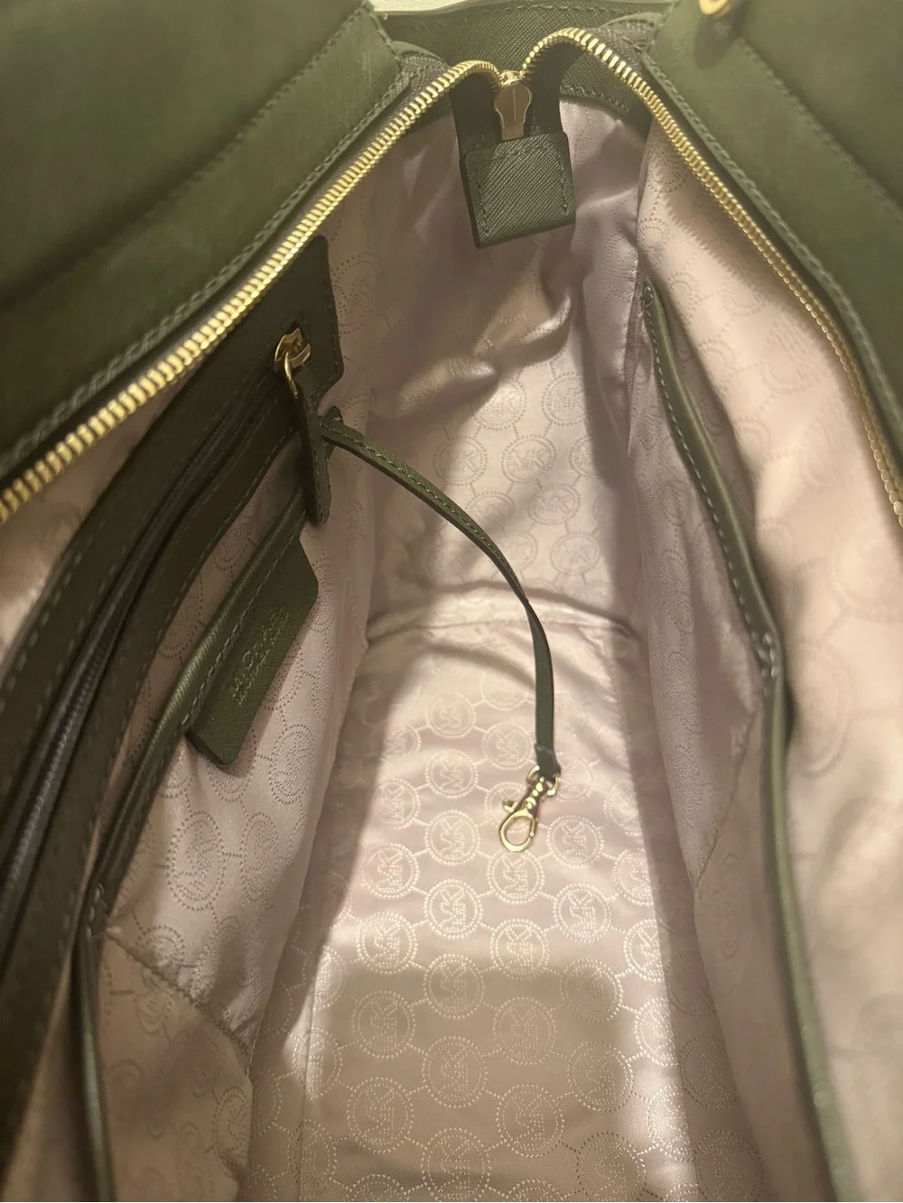 Michael Kors structured saffiano