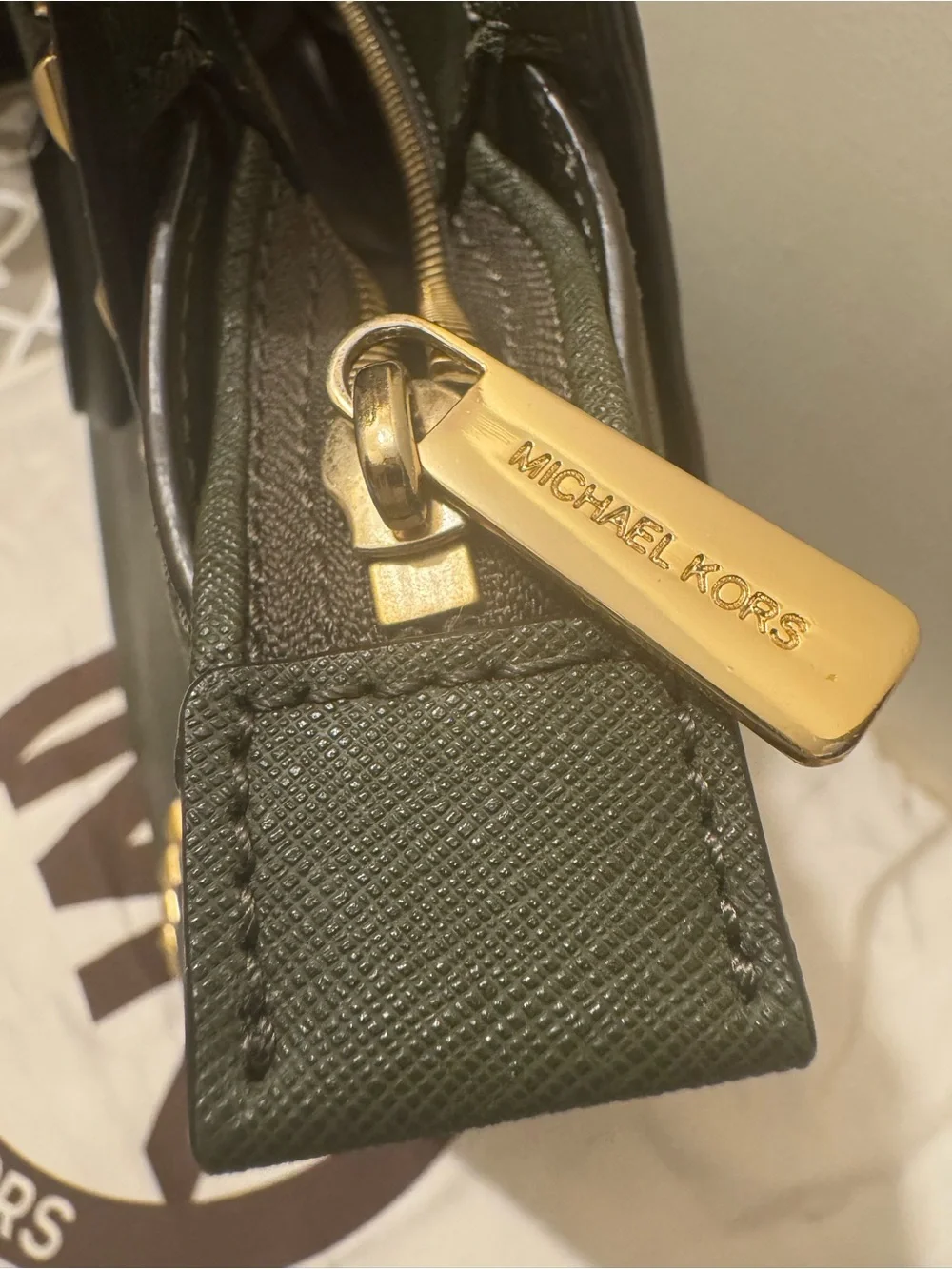 Michael Kors structured saffiano