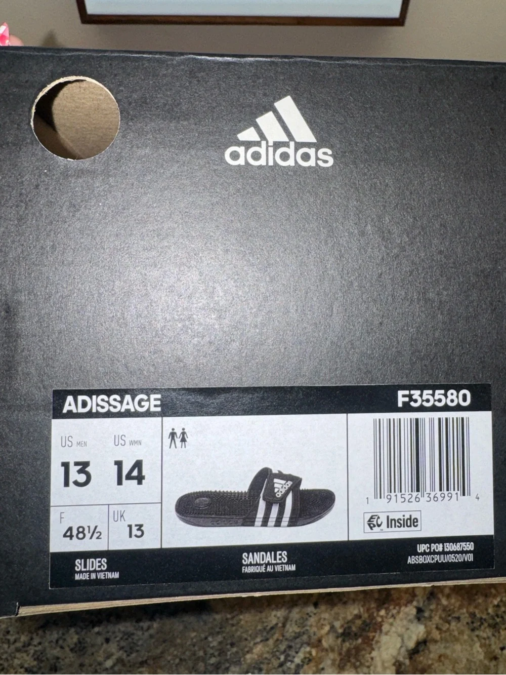 adidas men’s size