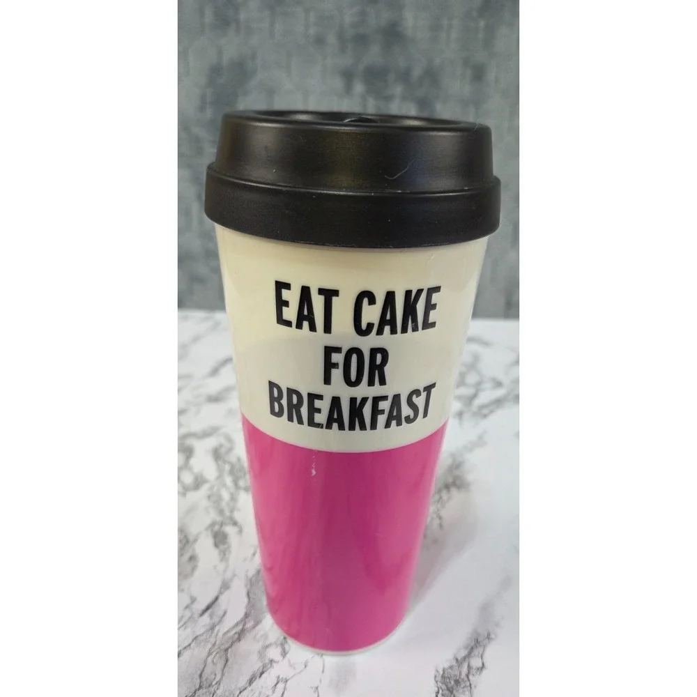 Kate Spade Eat Cake for Breakfast Tumbler‎