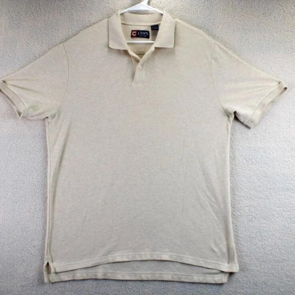 Chaps Ralph‎ Lauren Beige Polo Shirt XL