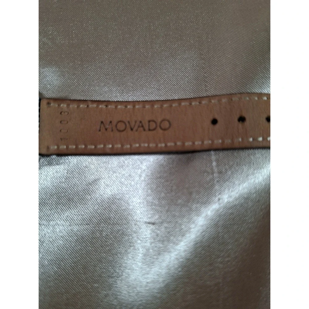 Movado buckle quartz steel