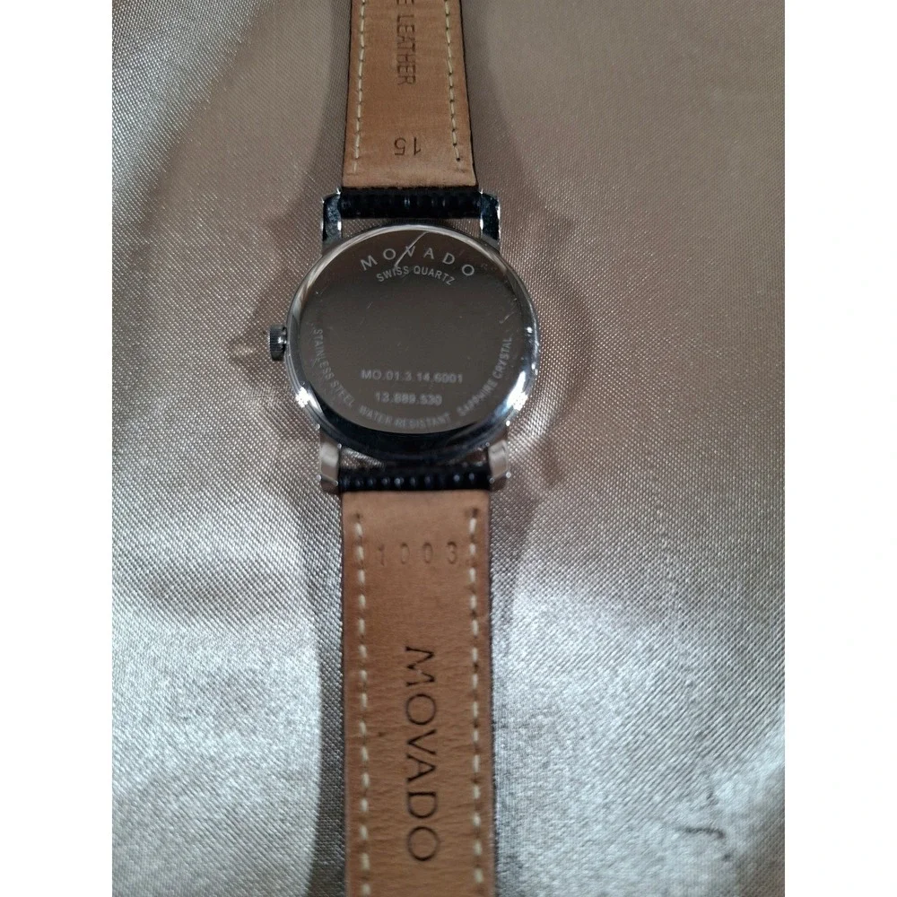 Movado indicates 12