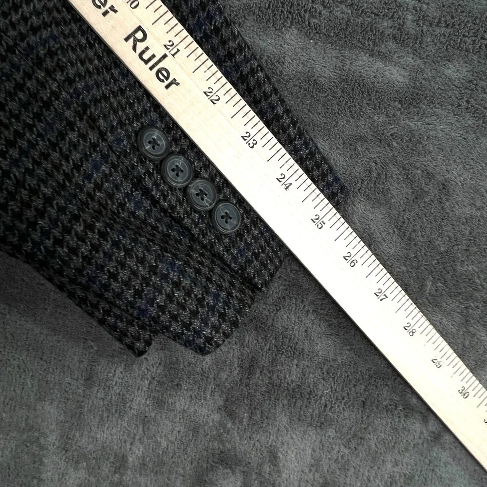 Chaps brown houndstooth