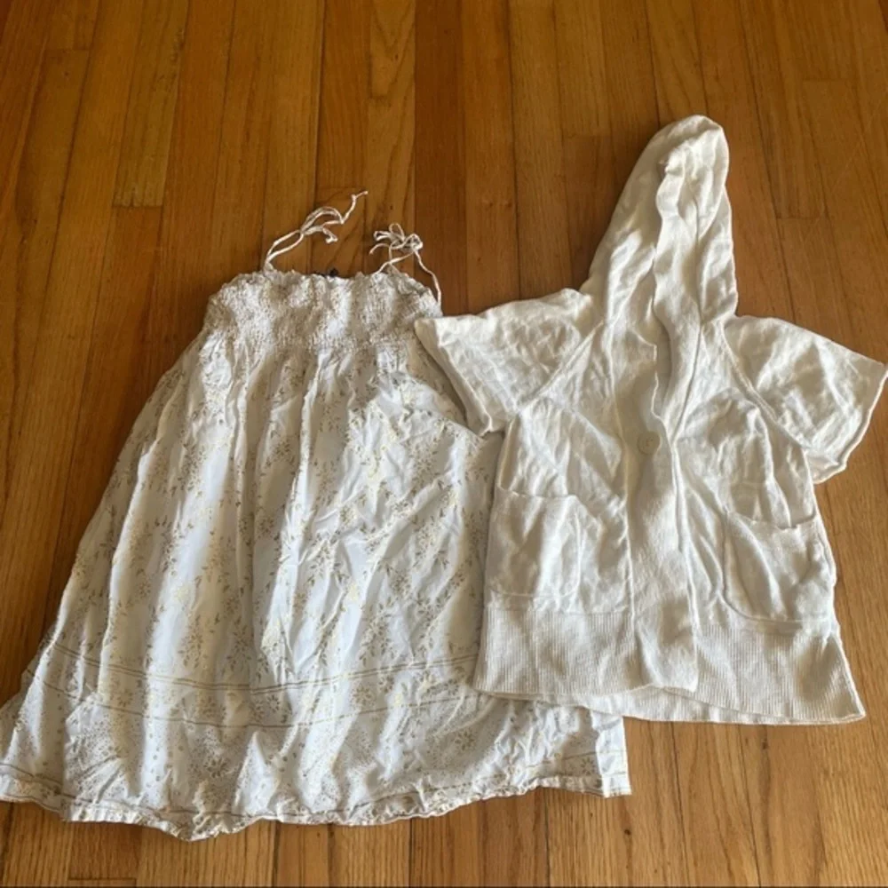 Gap kids dress and cardigan