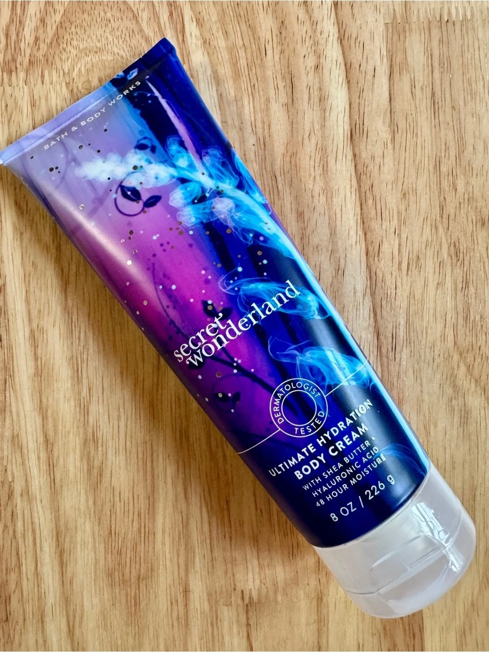 Bath & Body Works Secret Wonderland Blue Purple Body Cream